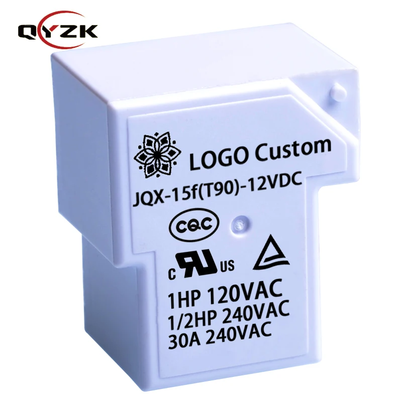 Electromagnetic Universal China Micro Spdt Ac 4Pin 5Pin 6Pin 12V 24V 230V 220V To 5V High Power 30Amp 30A 40A Jqx 15F T90 Relay