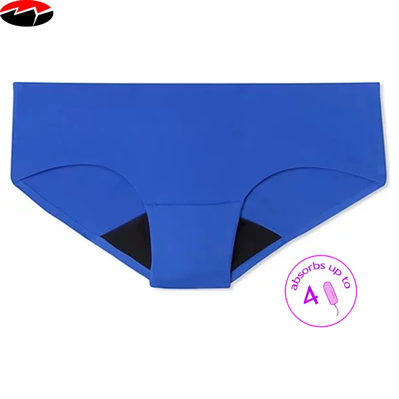 Custom Seamless Bonded 4 Layers Leak-proof Worry Free Comfortable Breathable Teen Girl Period Panties