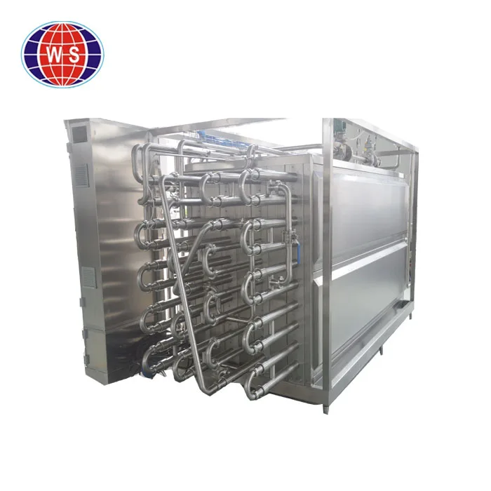 Stainless Steel High Efficiency Plate Aseptic Milk Uht Sterilization Machine