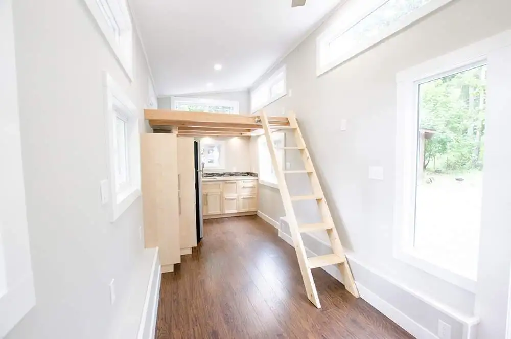 Prefab 20 ft tiny container car house trailer tiny homes  on wheels modular  2 bedrooms