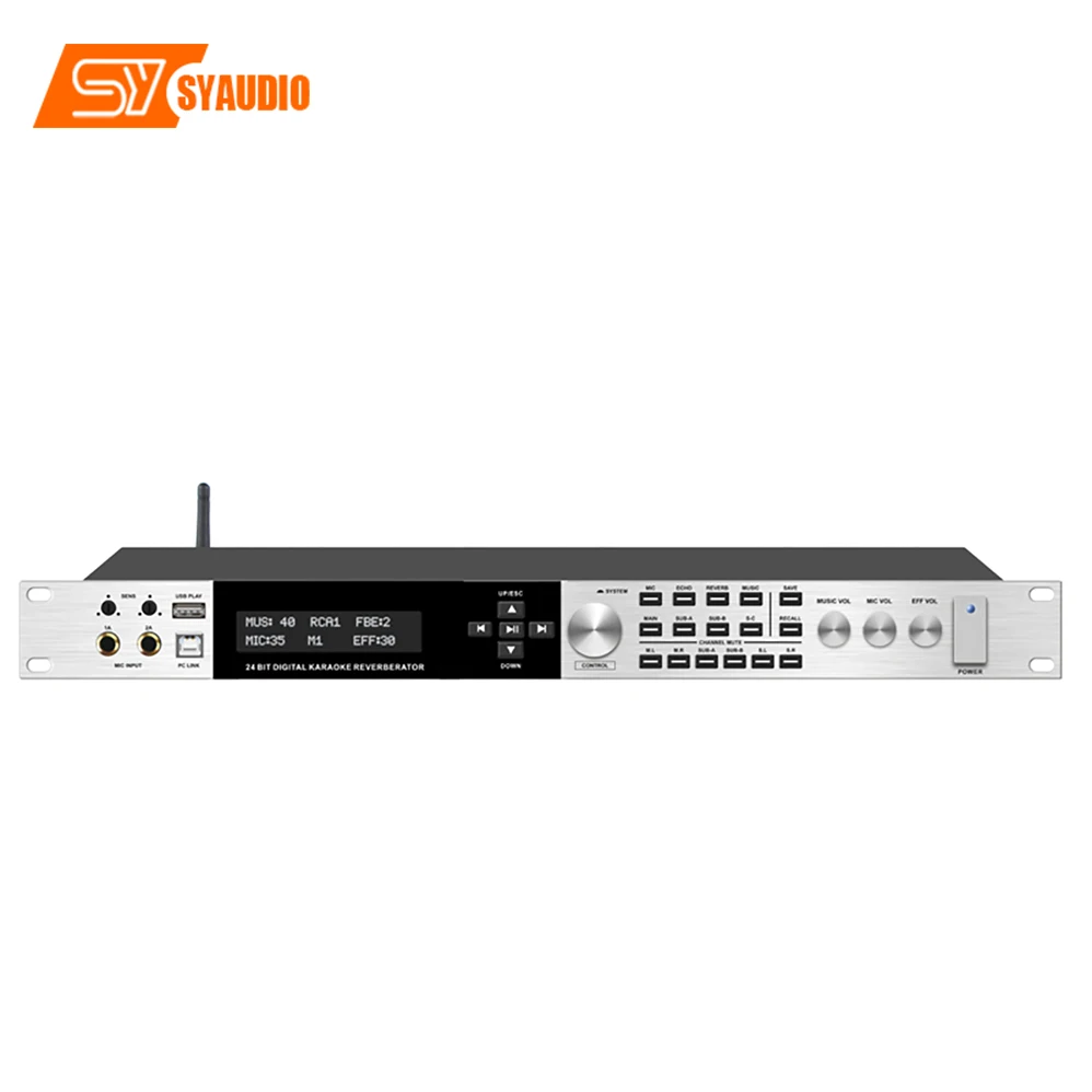 KX880 Professional Pre-effects Digital Processor Digital Audio DSP Processor ECHO Reverb Pre-Effector Pre Ampli Amplifier