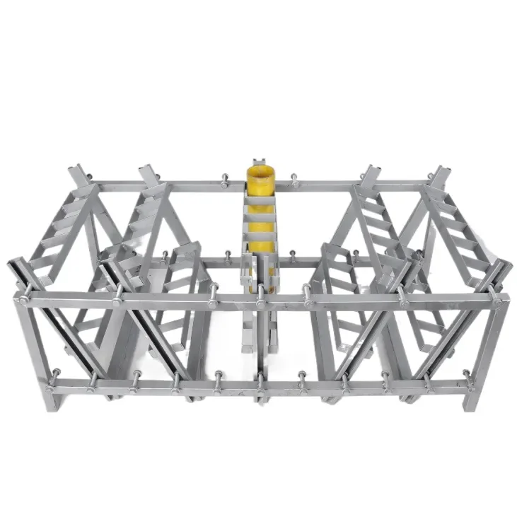 Wholesale 5 25 35 49 Shot Slot Type Iron Display Mortar Rack For Mortars Tube Display Fireworks