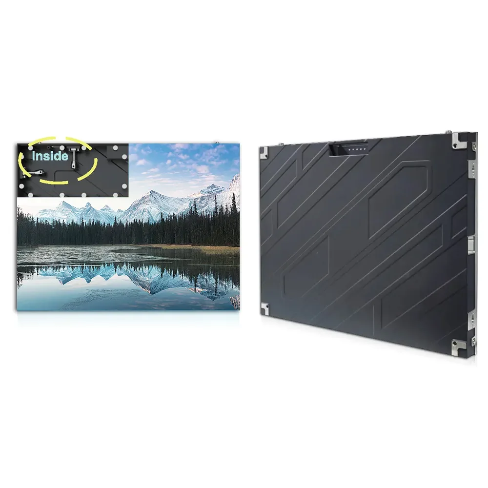 Full Color P1.25 P1.839 P1.86 P1.53 Indoor GOB LED Display Screen Elevators Education LED Advertising Display Film Video Wall