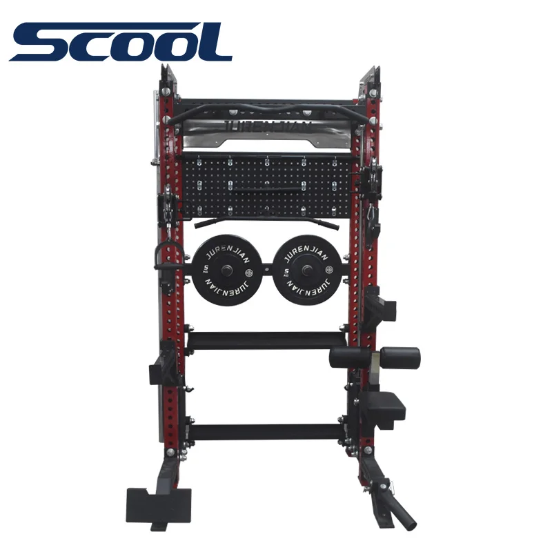 Free frame squat frame commercial professional barbell bench press home weight lifting equipment gantry
