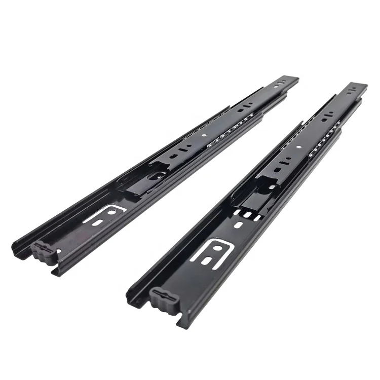 45MM Ordinary  Electrophoresis Tool Box Drawer Slides,Ball Bearing Slide For Furniture Cabinet