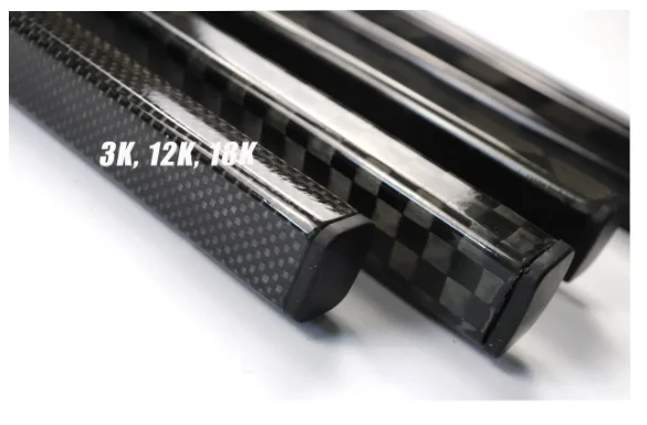 Advanced New Mold Tech Custom 100% Carbon Hockey Factory Pro Stock Custom Black Silk Carbon Ice Hockey Sr Stick