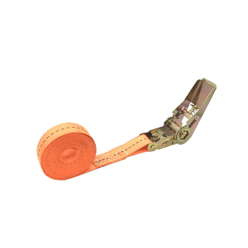 
Best small retractable heavy duty ratchet tie down lashing cargo load straps for car / Trailer and truck tie downs 