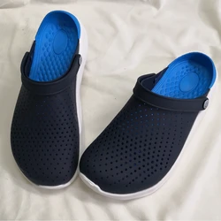 Новый дизайн, оптовая продажа, мужские сабо-сандалии, три цвета, садовые сабо, Мужская железная обувь, обувь для влюбленных, зеленая обувь, размер EU39-45 #