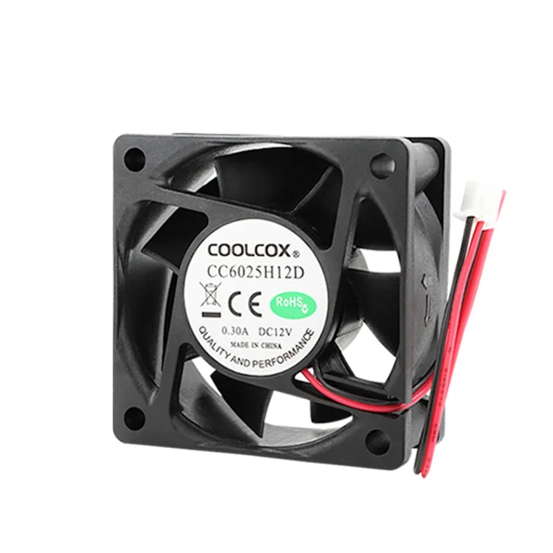 Aidecoor 6025 Silent Tower Solar Brushless Cooling Fans 12V DC Axial Jet Bl Motor 5V VGA Coolers 12V 12V Inverter Cooling Fan