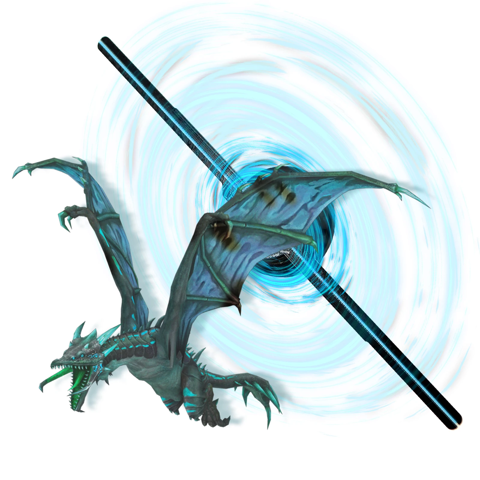 MissYou Innovative Design 3D Showroom Hologram 16.5 Inch 224 LED Advertising Display Hologram Projector 3D Hologram Fan