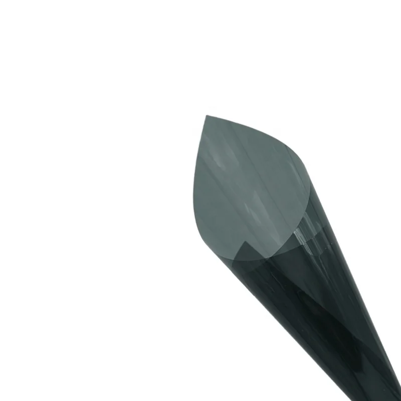 High Quality 1.52*30m HD UV 99% PET Black Heat Resistant privacy protect anti scratch sputtered Car Window Solar Film