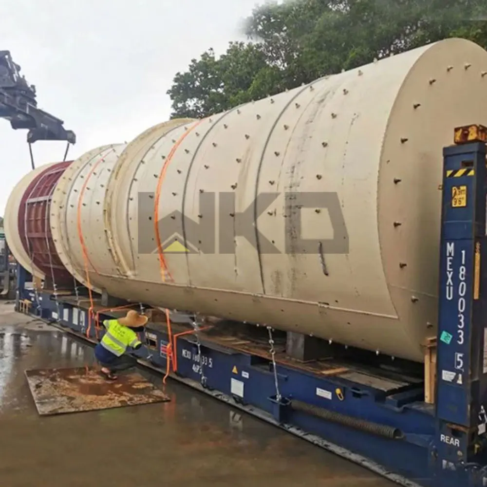 Australia Clay Iron Manganese Ore Washing Machine 400tph Rotary Drum Trommel Scrubber