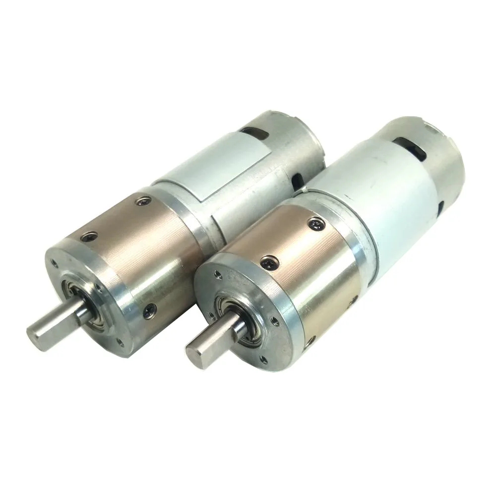 775 Dc Motor 1000 Rpm 12V Dc Carbon Brush Motor Reducer Planetary Gear Motors