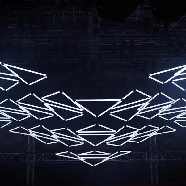 Новинка 2020, дизайнерские кинетические огни от производителя, кинетическая лебедка DMX, проектное кинетическое сценическое освещение