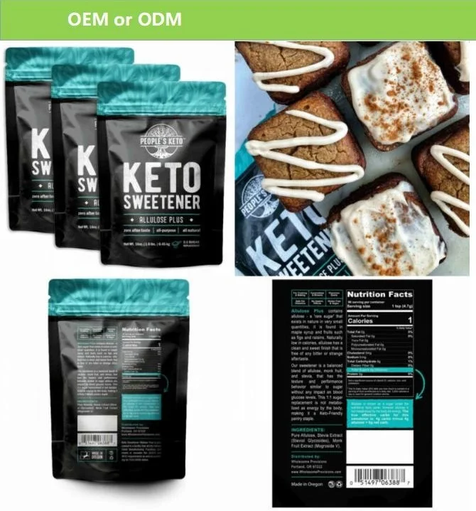 
Factory Direct Private label D-Allulose CAS: 551-68-8 Sweeteners Allulose D- psicose 
