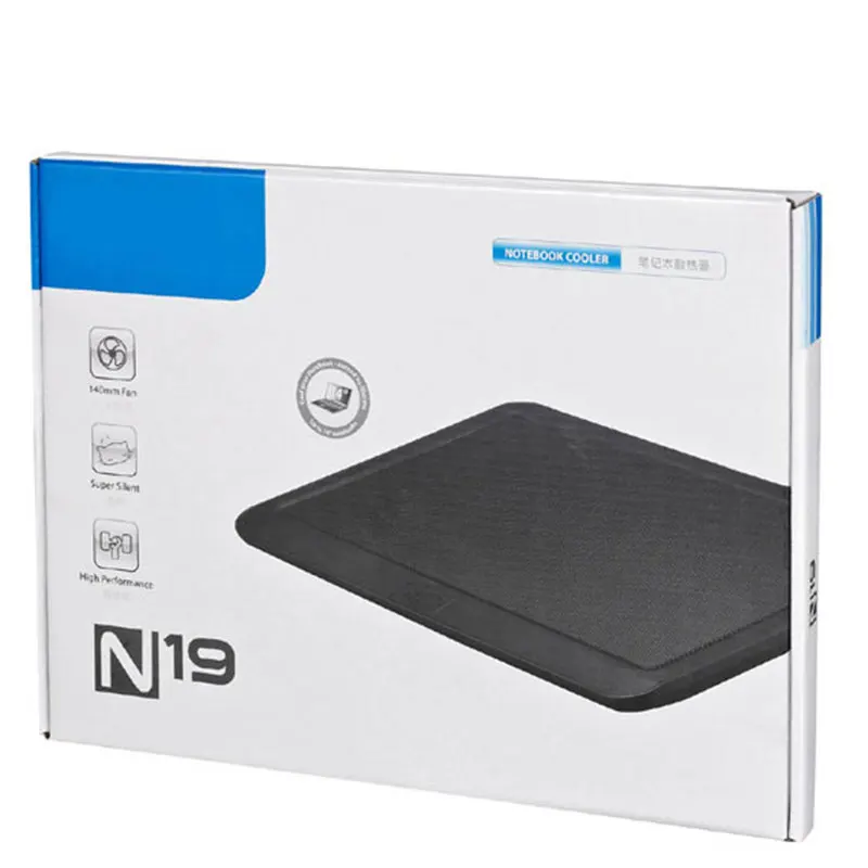 Tablet Holder Thin Light Weight 14cm Cooling Fan Portable Ergonomic Foldable Laptop Stand