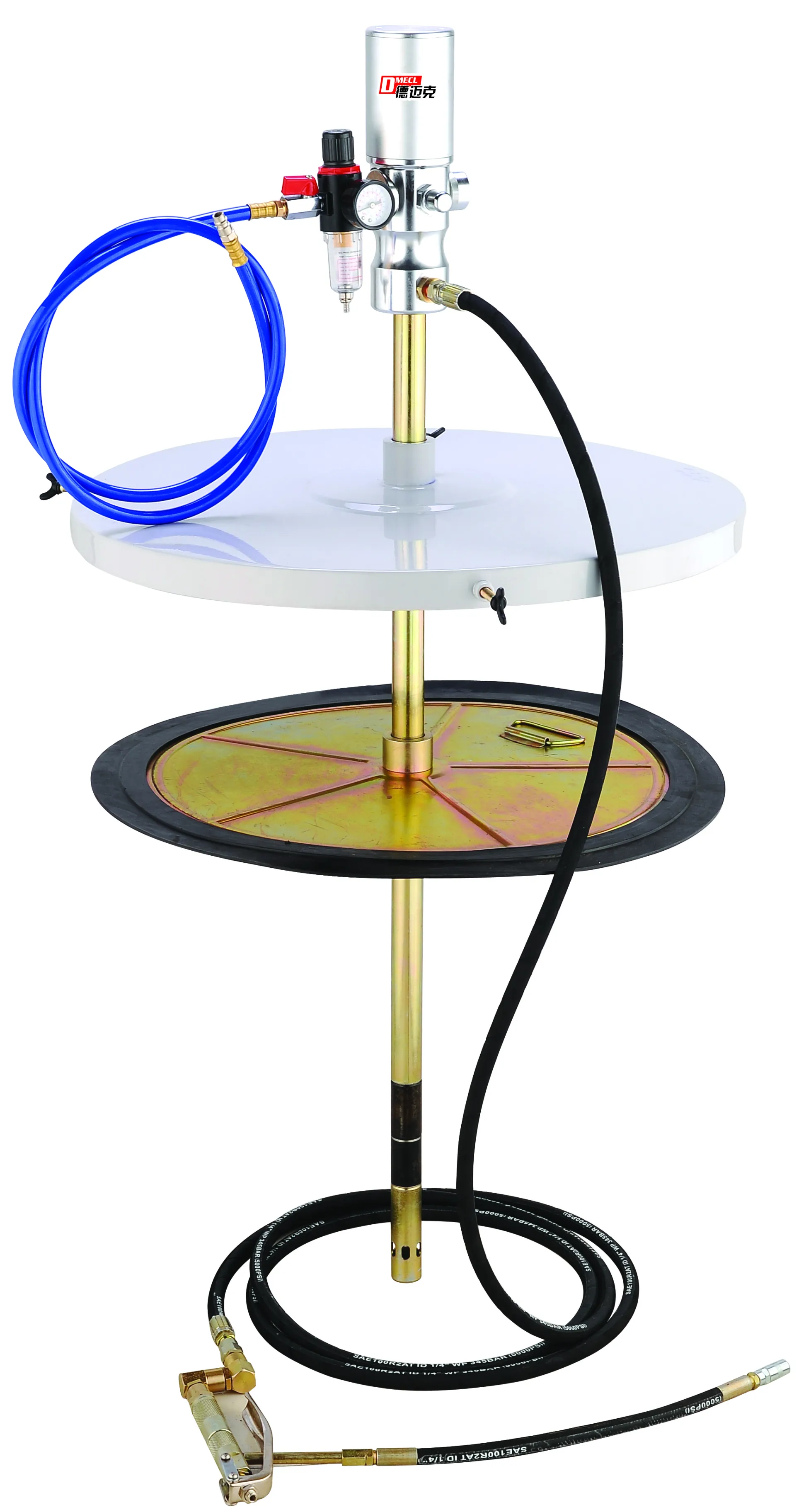 automatic Grease dispensing kits for drum Trolley-mounted lubrication system  grease dispenser kit