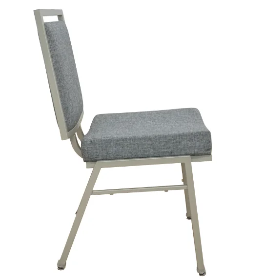 wholesale fabric High Back Wedding event Hotel banquet chair Stackable dining church chair living room chair