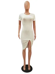 MT46-726 Fashion 3D Lips Printing Short Sleeve Loose Black Dress Shirt With Pattern