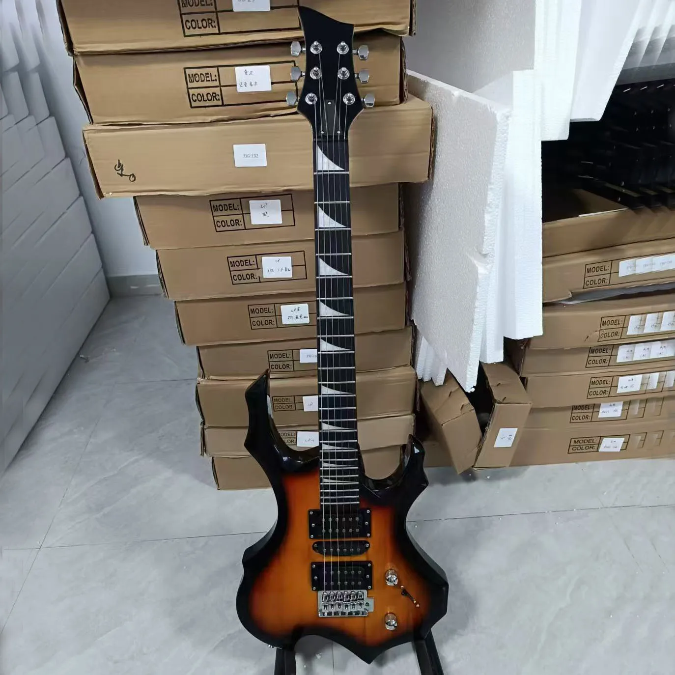 Original acoustic guitarra electrica  kit 41 inch full size  electric guitar for adults made in china