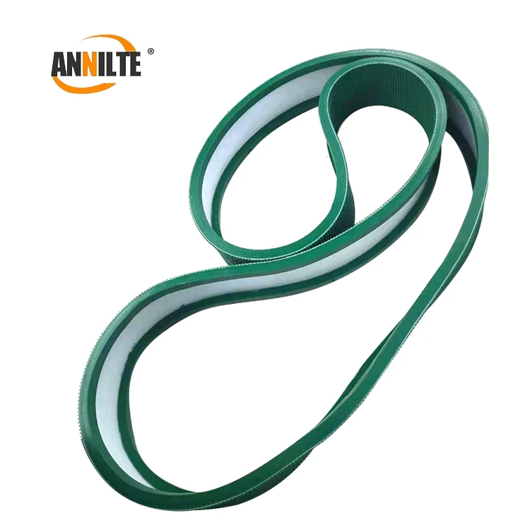 Annilte  manufacture custom pvc Industrial Belt add Guide Bar Pvc Conveyor Belt