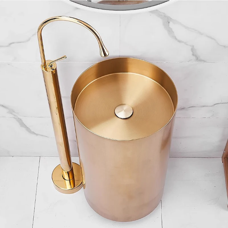 Floor Mount Bathtub Faucet Freestanding Tub Filler Standing High Flow Shower Faucets Shower Mixer Taps