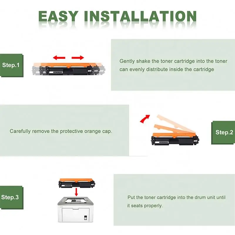 CF510A Color Toner Bundle for HPColor Pro MFP M180n M181fw Laser Printer 204A Toner Cartridge