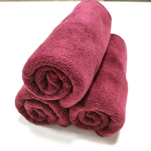 Wholesale Microfiber Towel Absorbent Towels for Hair Salons