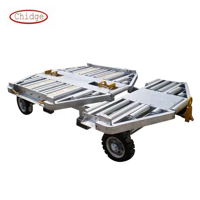 Good sale LD 3  airport  container  dolly  trailer dolly for airport