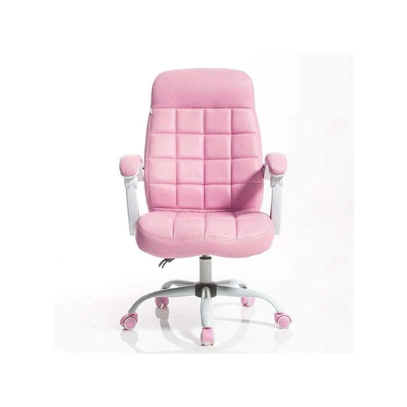 Cheap price White armrest Pink Computer Chair Gaming Chair Girl Heart Pink Executive Swivel Chair Princess Live Lifting function Customized color