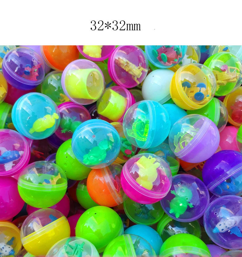 32/45/55/65/75/100 mm Capsule Ball Toy Gift Machine Toy Game Machine Gift
