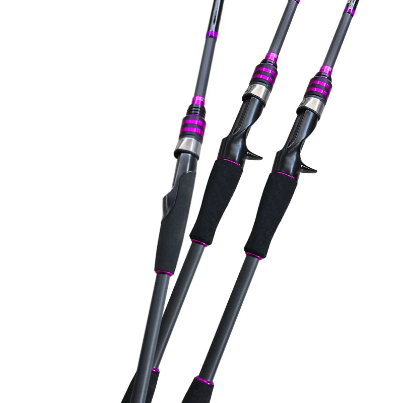 2021 hot 2.1m/2.28m high carbon Casting/Spinning fishing rod soft solid rod slightly lure rod Derived return