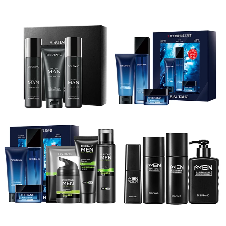 Organic Men Skin Care Oem Moisturizing Men Skin Care Acne Set Custom Skin Care Products For Men