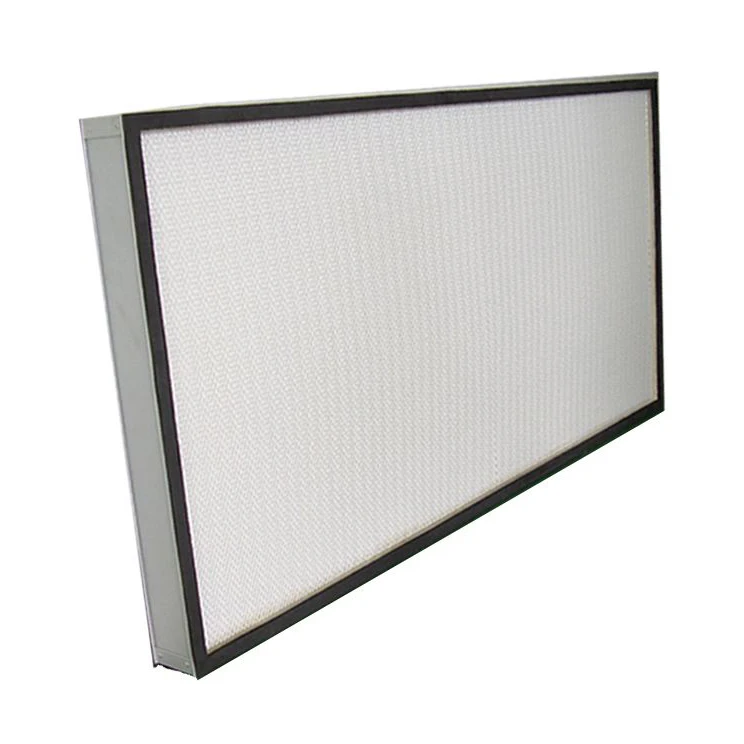 New design H14 Hepa filter glass fiber filter media h13 h14 hepa air filters