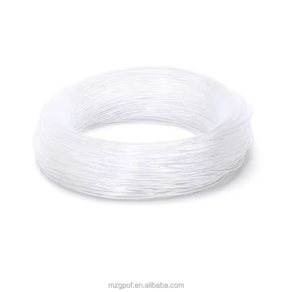 Milky Cover Side Glow Fiber Color Changing Led Rope Light Plastic Side Emitting Fiber Optic For Decoration
