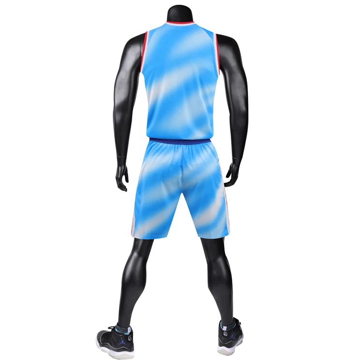 cheap reverse sublimated uniform yellow and red color basketball jersey