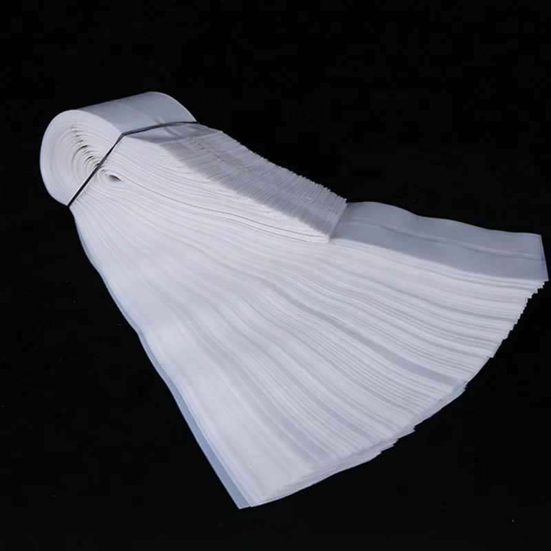 Transparent PE Plastic Oyster Mushroom Spawn Grow Bag without Filter for Shiitake Oyster Mushroom Cultivation