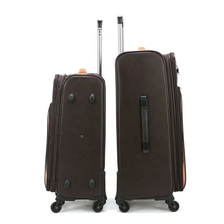 
PU Leather travel luggage Bags sets factory price Trolley Suitcase trolley luggage 