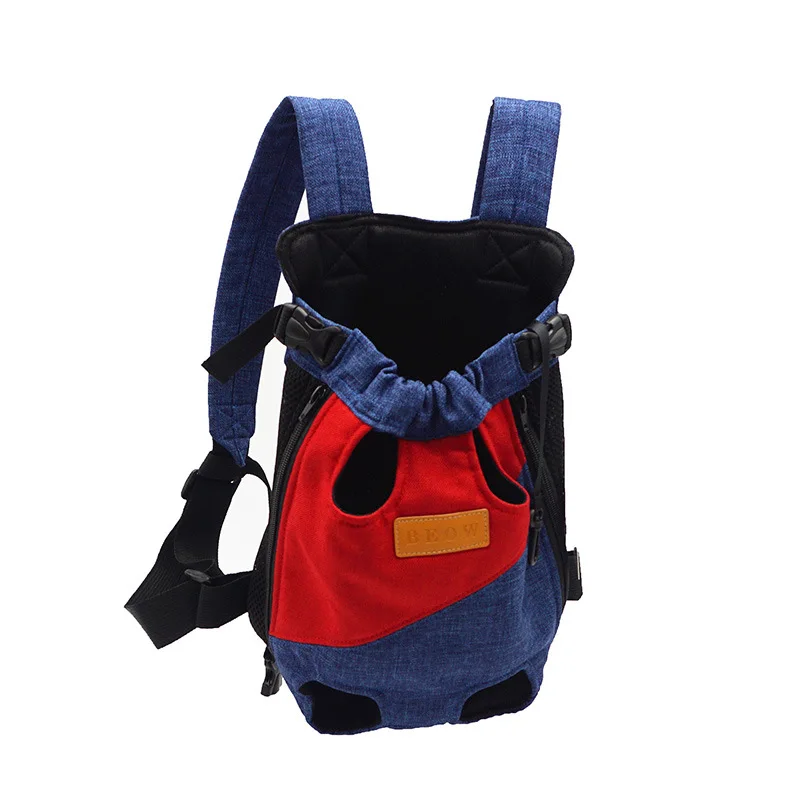 Easy-going Cat Dog Backpack Breathable Pet Carrier Portable Shoulders Bag