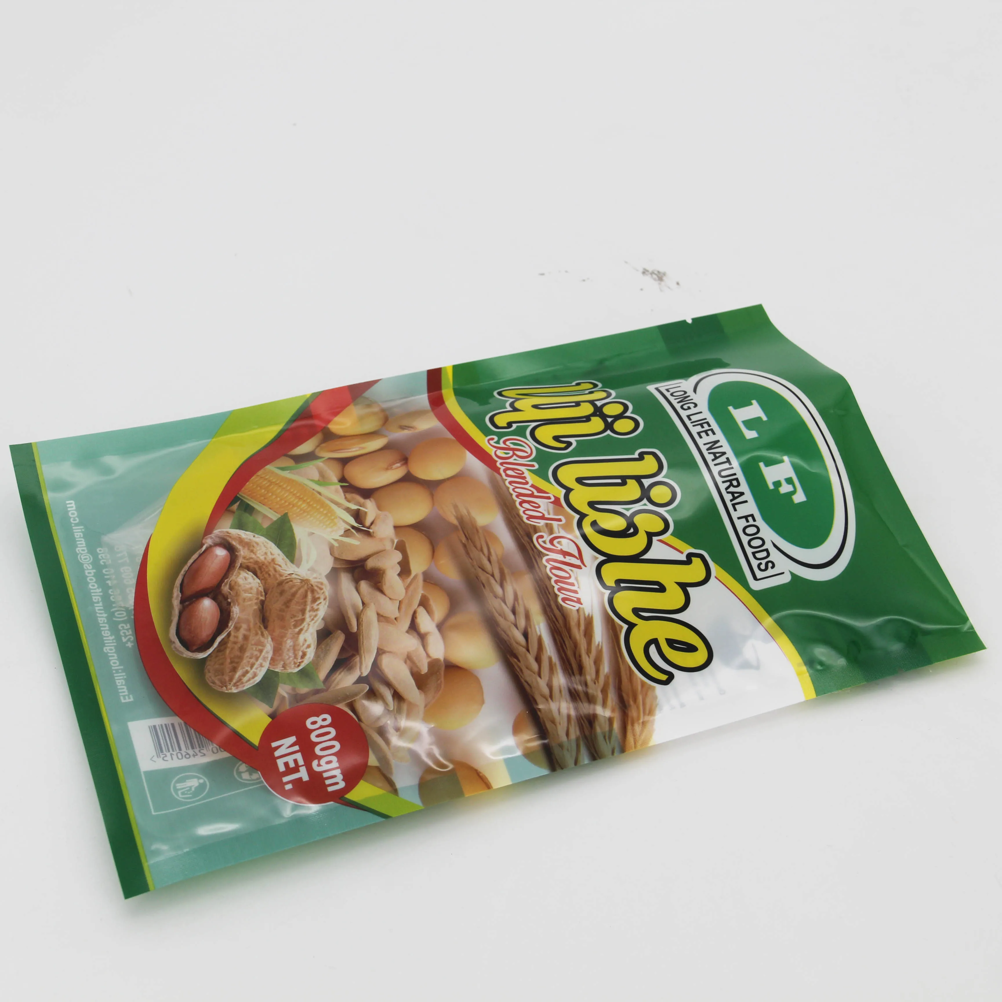 Moisture-proof and Eco-friendly Back Seal Small Wheat Flour Packing Bags