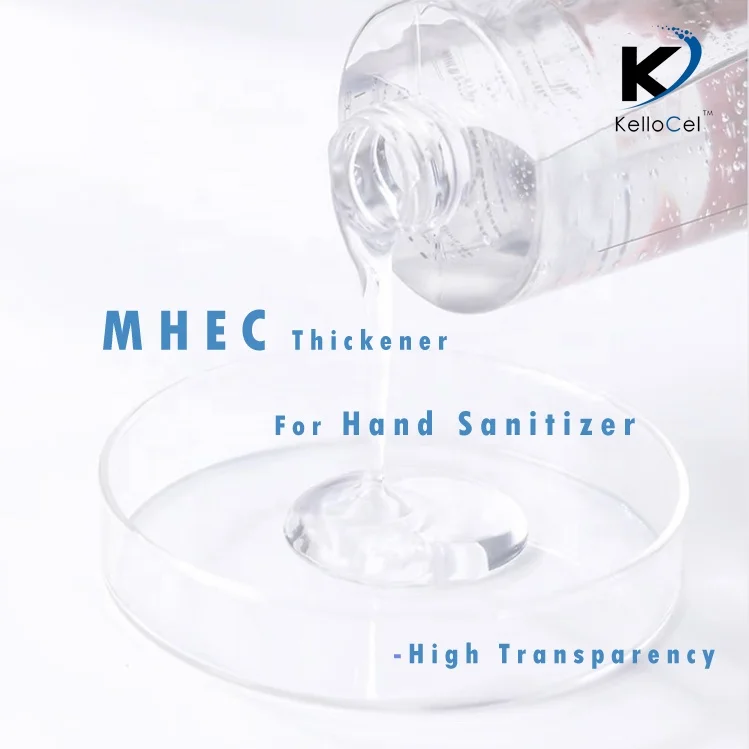 Natural cellulosic thickener HPMC/HEMC for liquid soap/liquid detergent with high mildness