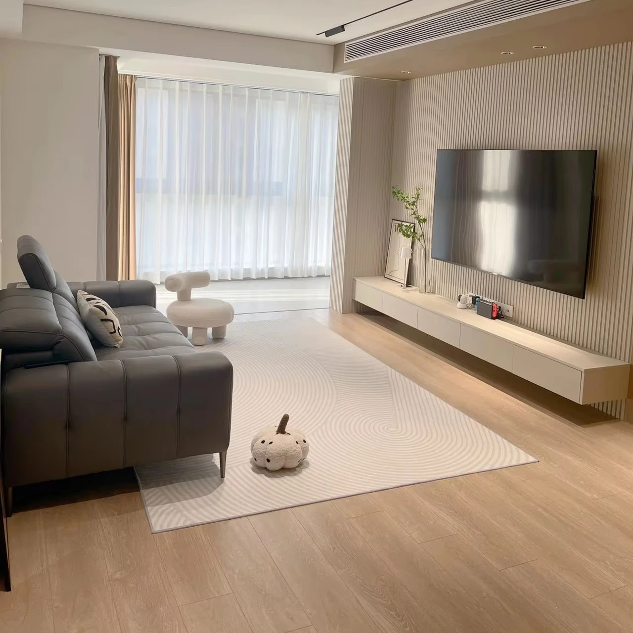 Aluminium Double Sliding Glass Barn Made White L Shaped Teak Wooded Classic Simple MDF Latest Cabinet Living Room Living Room