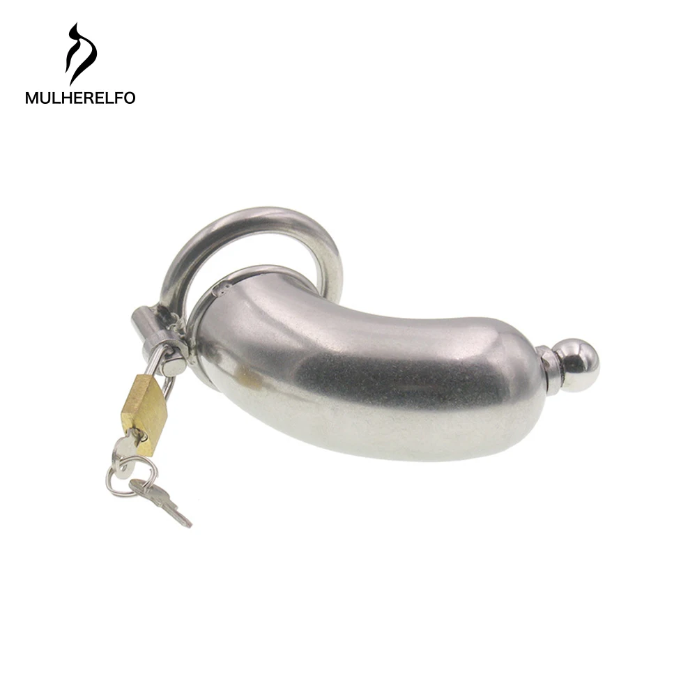 MULHERELFO Male Chastity Device CB Penis Cage Cylinder Full package with catheter