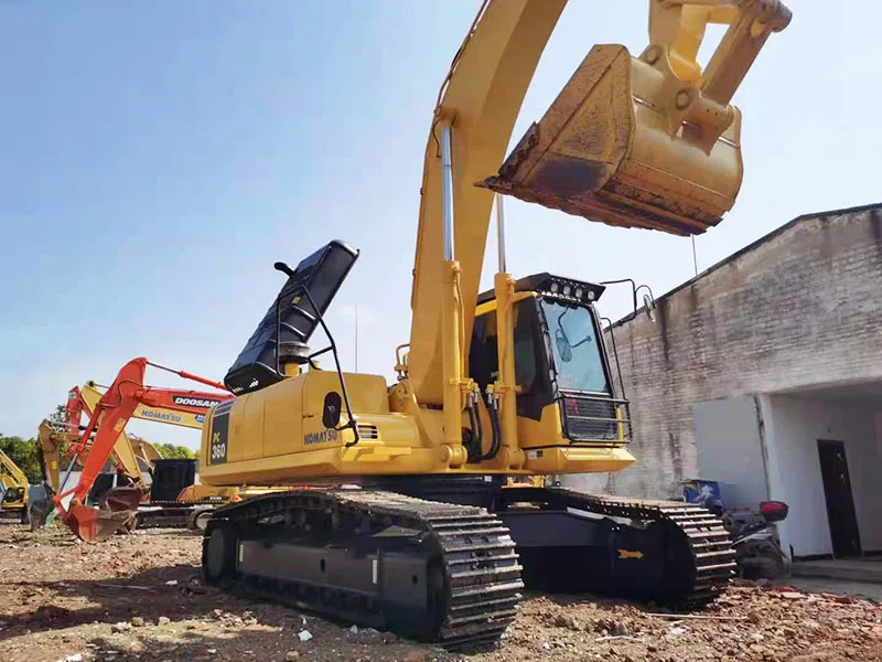 Japan imported used komatsu pc360-7 excavator PC 360 360-7 PC360 36 TON second hand excavating car