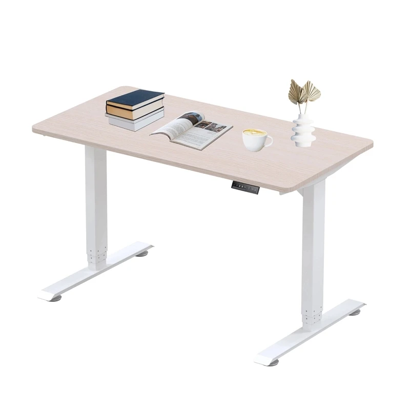 
High Quality Adjustable Table Height Electric Stand Up Desk Frame Dual Motor Electric Office lift Computer table On Sale 