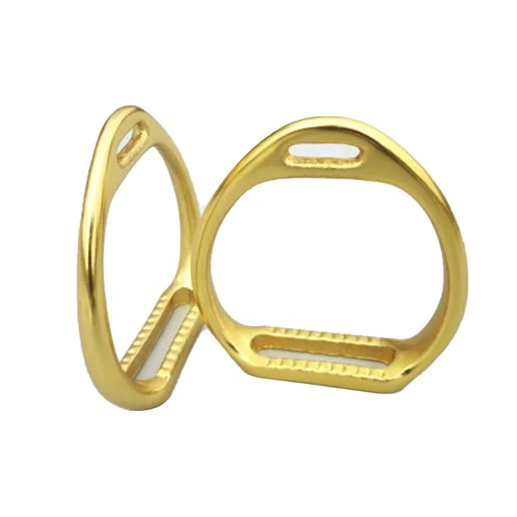 Hot Sell Quality Product Horse Racing Safe Equestrian Supplies Horse Riding Aluminum Safety Stirrups