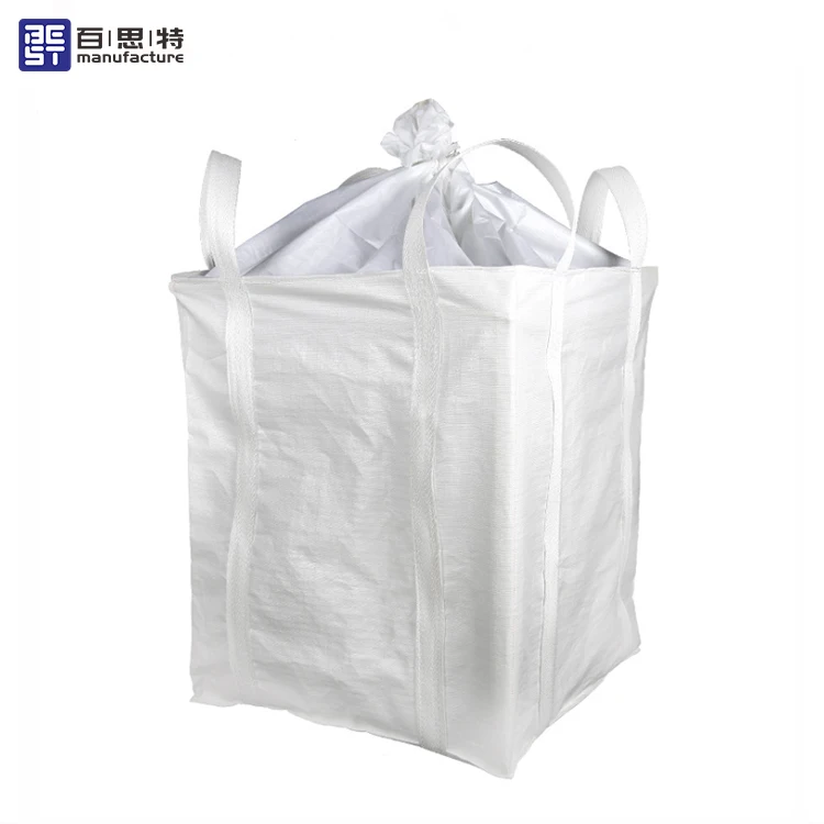 2 ton FIBC jumbo bags packing for copper ore and mineral, safety factor:5:1