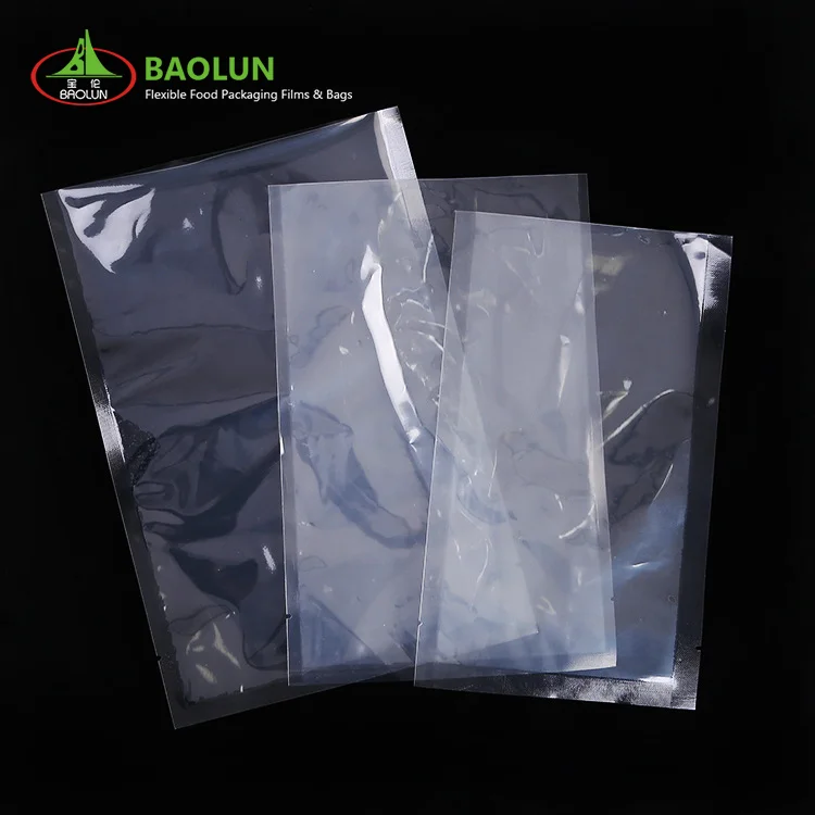 Factory Price  Vacuum Bags Food Transparent 3 Side Seal Food Pouch Retort Pouch Bags for Frozen Meat Food Packaging