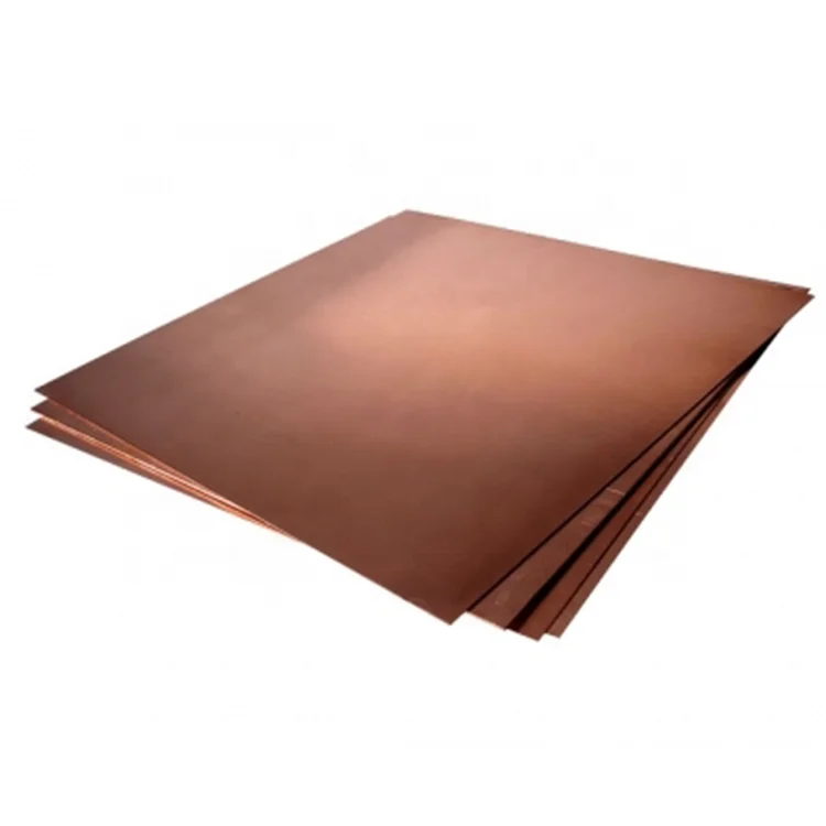 copper plate 1mm 2mm 3mm 4mm pure copper sheet with factory price sheets of coopers