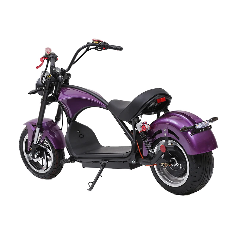 60V Fat Electric 3000Watt Moped 35Ah Dual Battery Full Suspension Electrical Scooters
